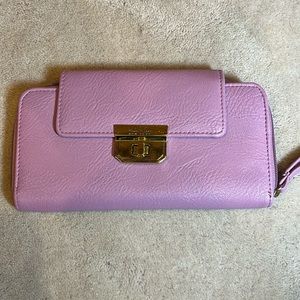 Nicole Miller pink wallet